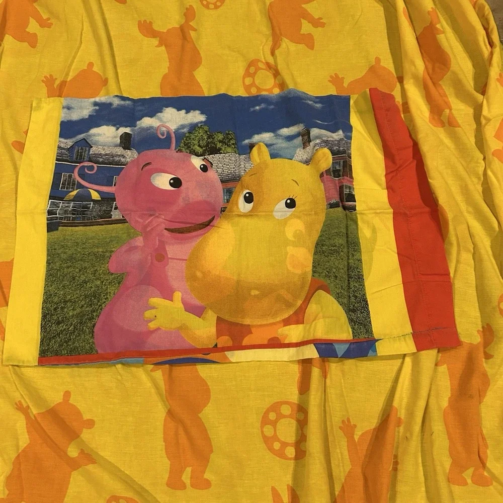 The Backyardigans Twin Fitted Sheet‎ & Pillowcase